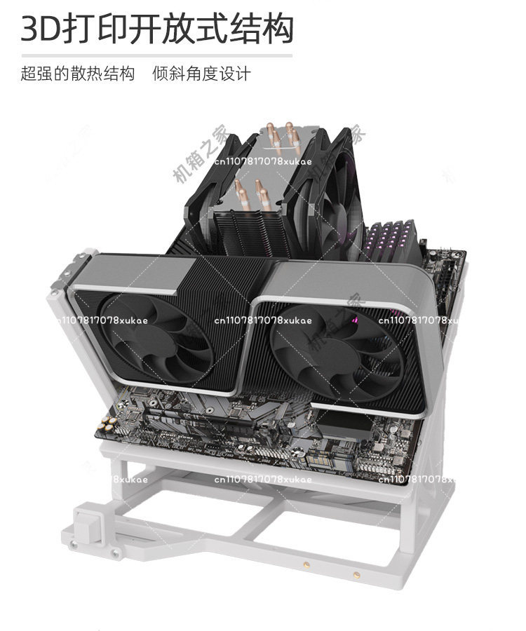 Open Frame Computer Case 3D Pr - đánh giá và giá Atx Case