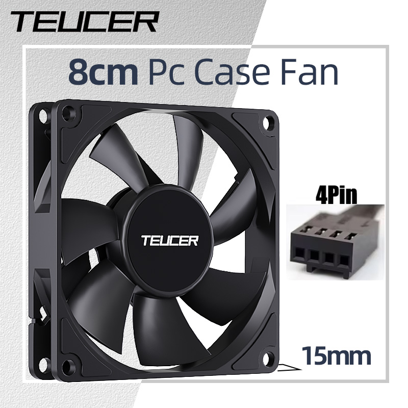 Teucer UT-8015 8CM Chassis Fan - đánh giá và giá Pc Chassis